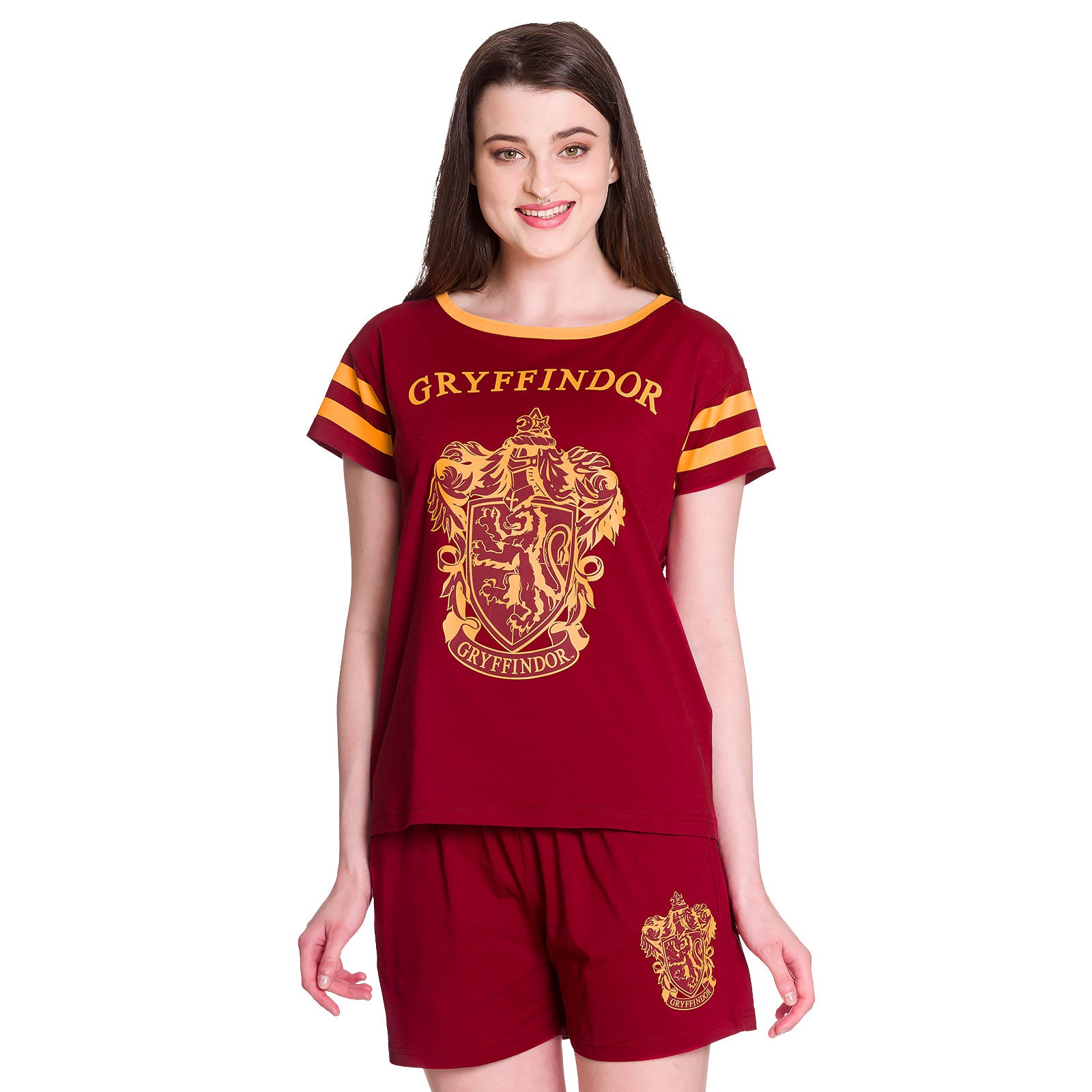 Imagen del producto Harry Potter - Pijama corto Gryffindor para mujer