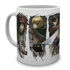 Imagen del producto Attack on Titan - Taza de personajes