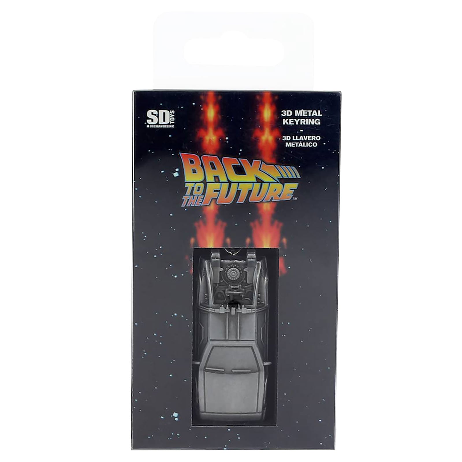 Imagen del producto Regreso al Futuro - Llavero 3D DeLorean