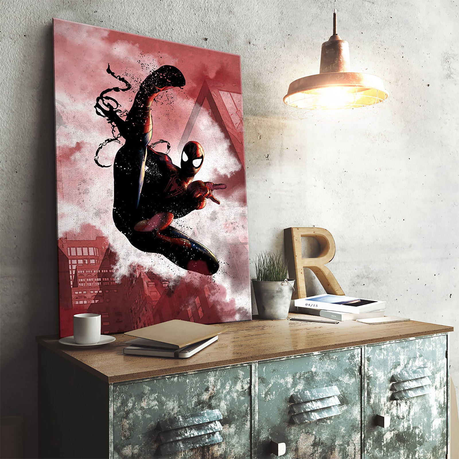 Imagen del producto Póster de metal de Spider-Man
