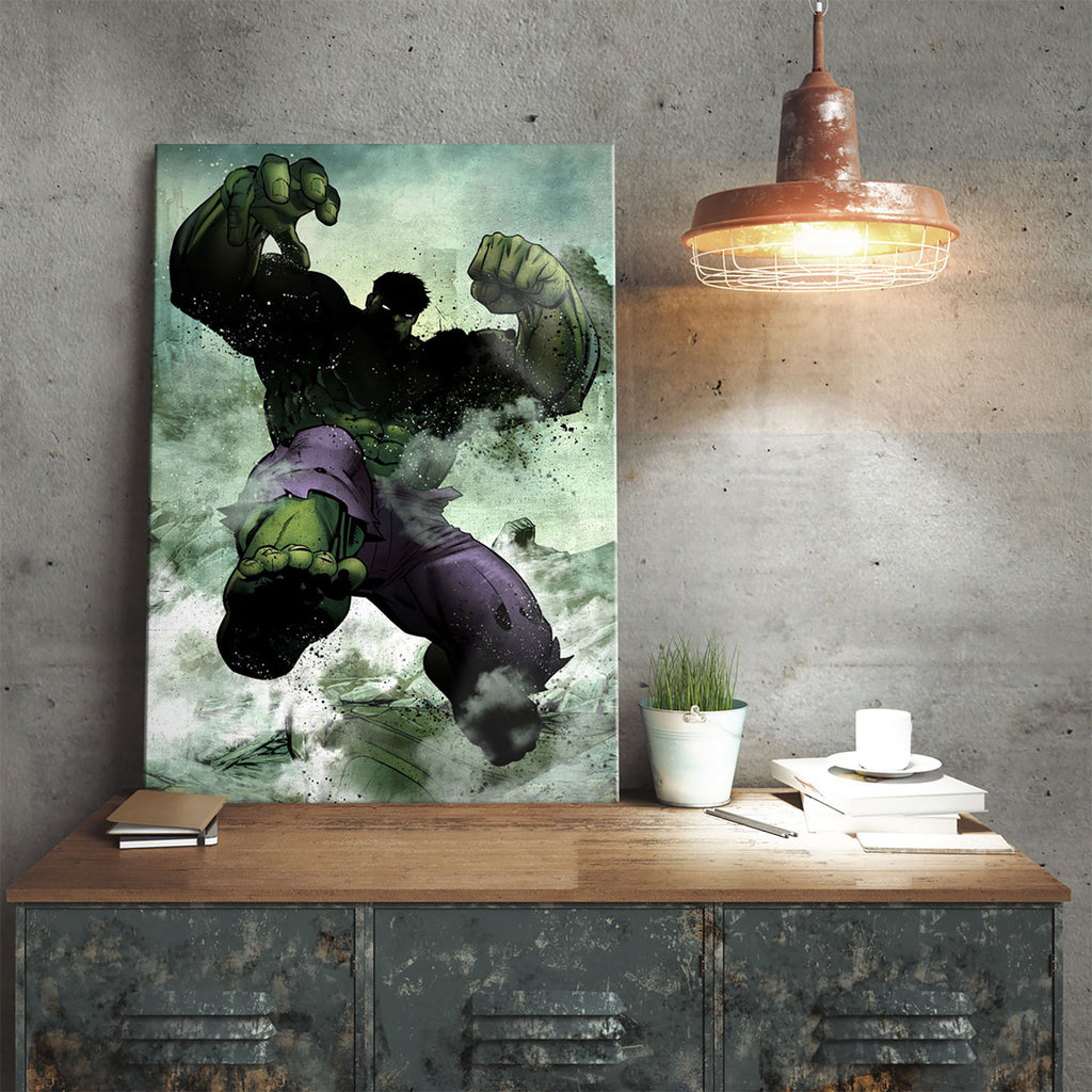 Imagen del producto Póster de metal de Hulk