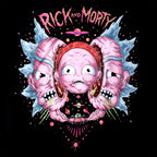 Product image Rick and Morty - Head Split T-Shirt black