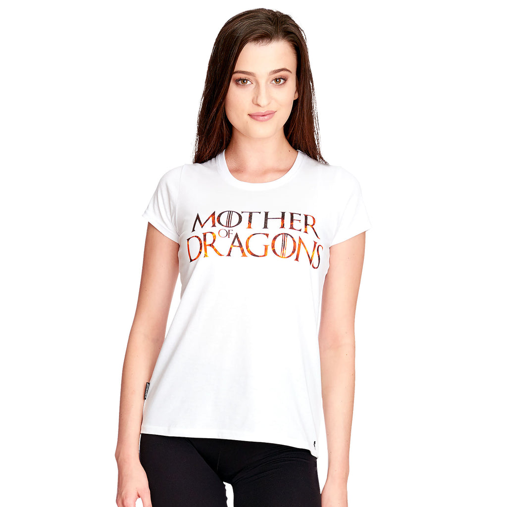 Imagen del producto Mother Of Dragons - Camiseta de mujer blanca