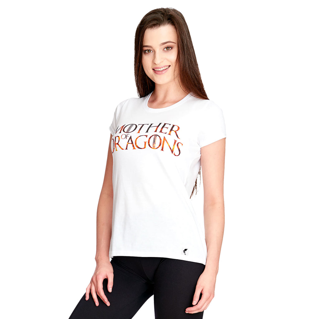Imagen del producto Mother Of Dragons - Camiseta de mujer blanca