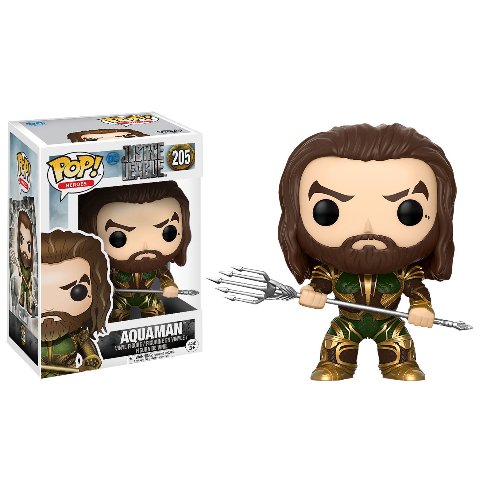 Imagen del producto Aquaman - Figura Funko Pop de la Liga de la Justicia