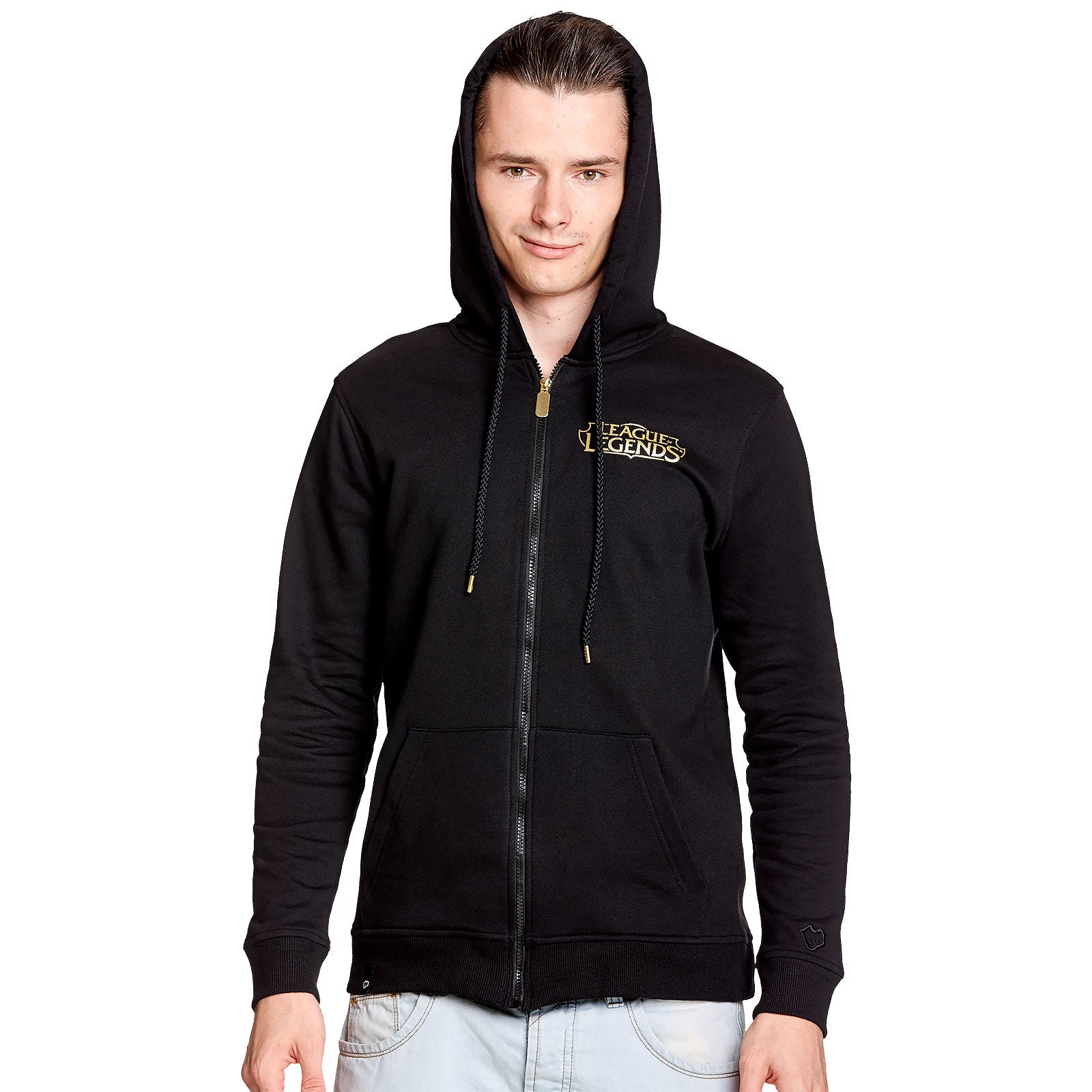Imagen del producto League of Legends - Sudadera con capucha Logo Negra