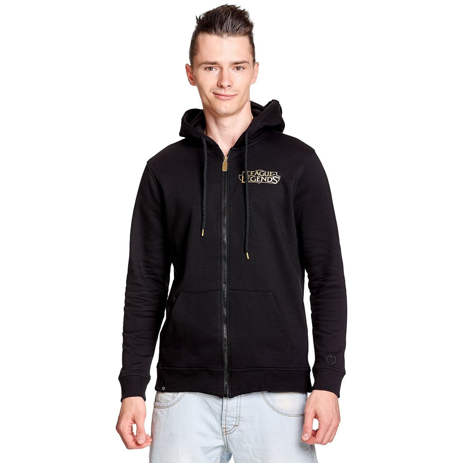 Imagen del producto League of Legends - Sudadera con capucha Logo Negra