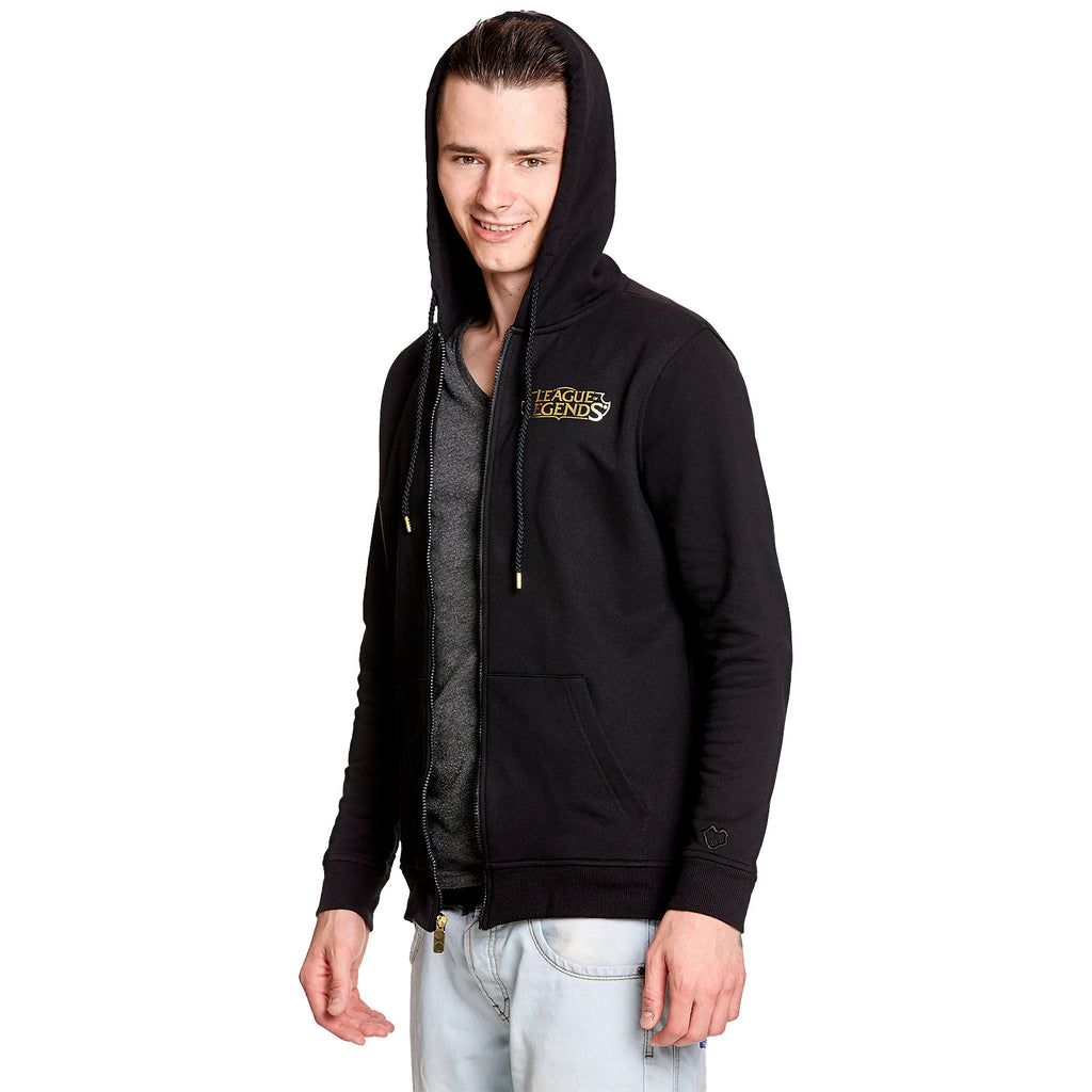 Imagen del producto League of Legends - Sudadera con capucha Logo Negra
