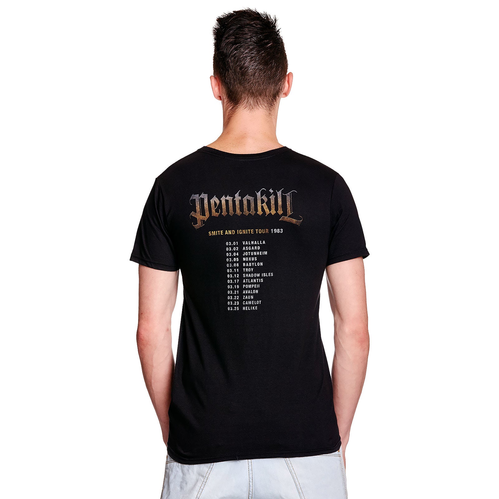 Imagen del producto League of Legends - Camiseta Pentakill negra