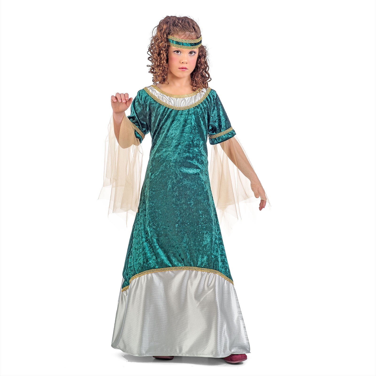 Imagen del producto Doncella medieval - Disfraz infantil