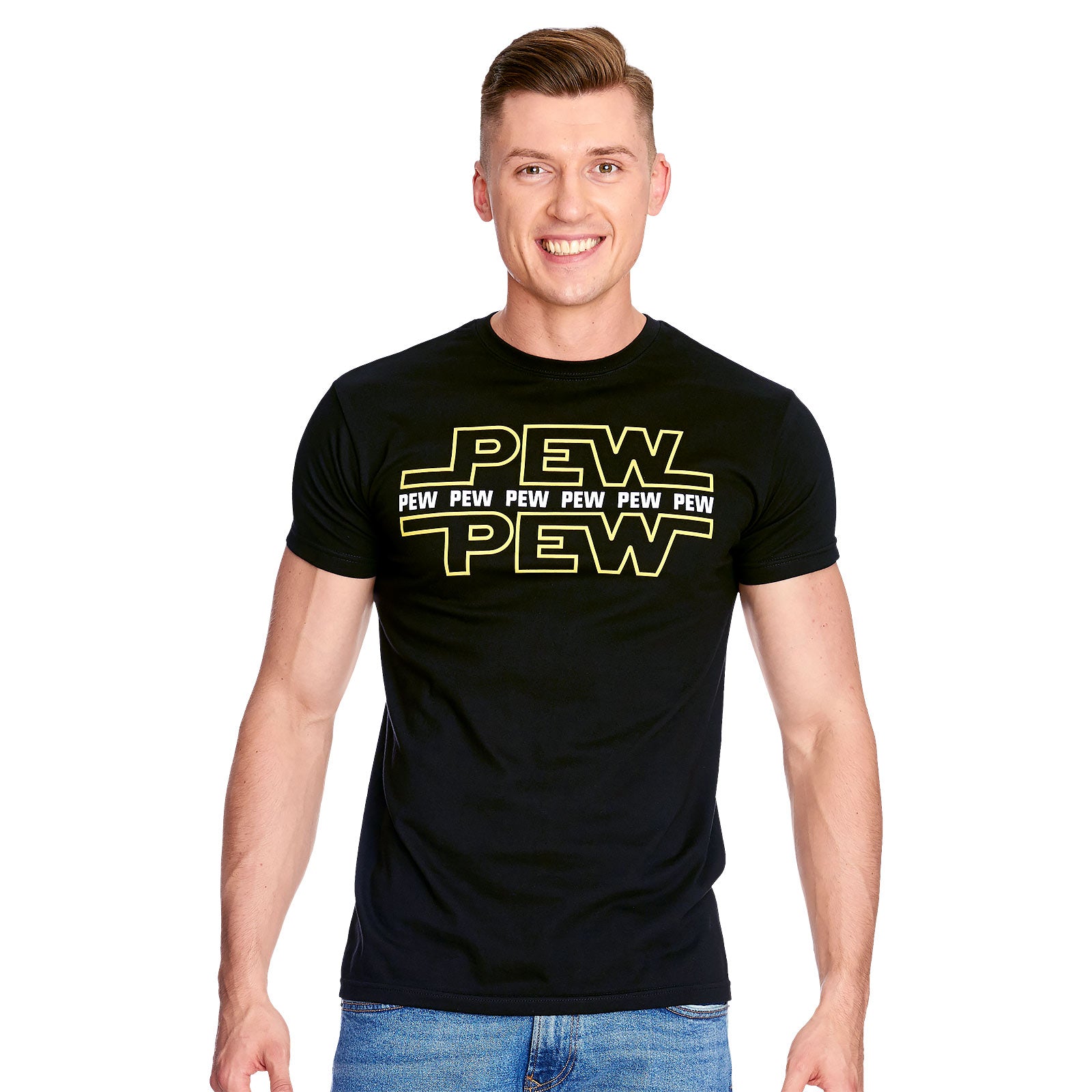 Imagen del producto Pew Pew - Camiseta negra