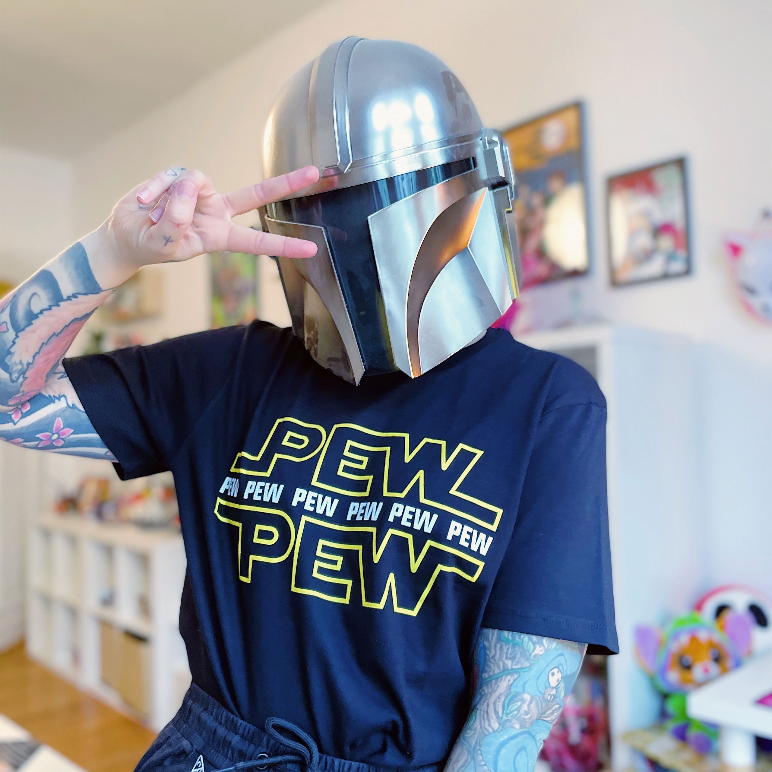Imagen del producto Pew Pew - Camiseta negra