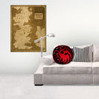 Imagen del producto Juego de Tronos - Almohada Escudo Targaryen