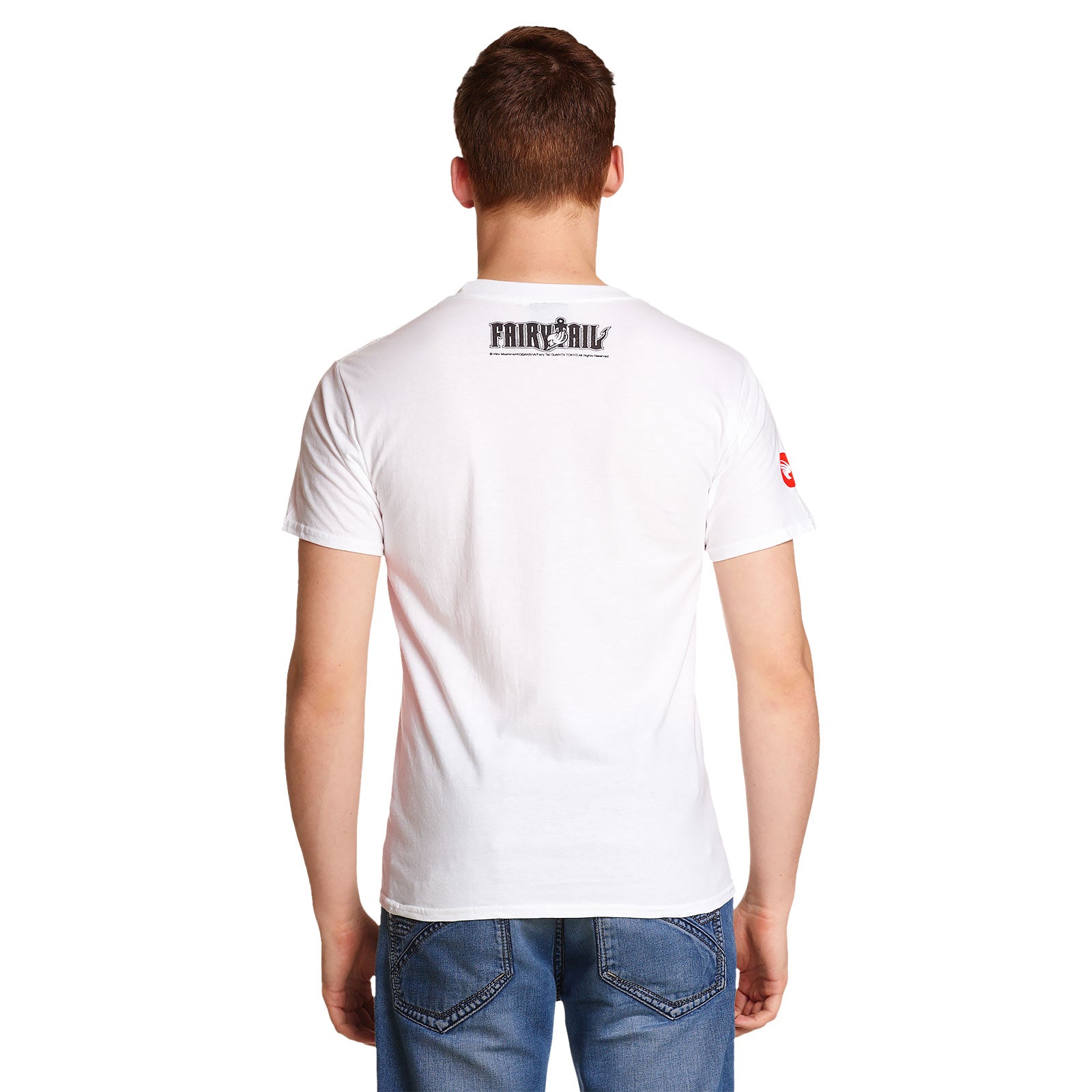 Imagen del producto Fairy Tail - Camiseta blanca con logo en Katakana