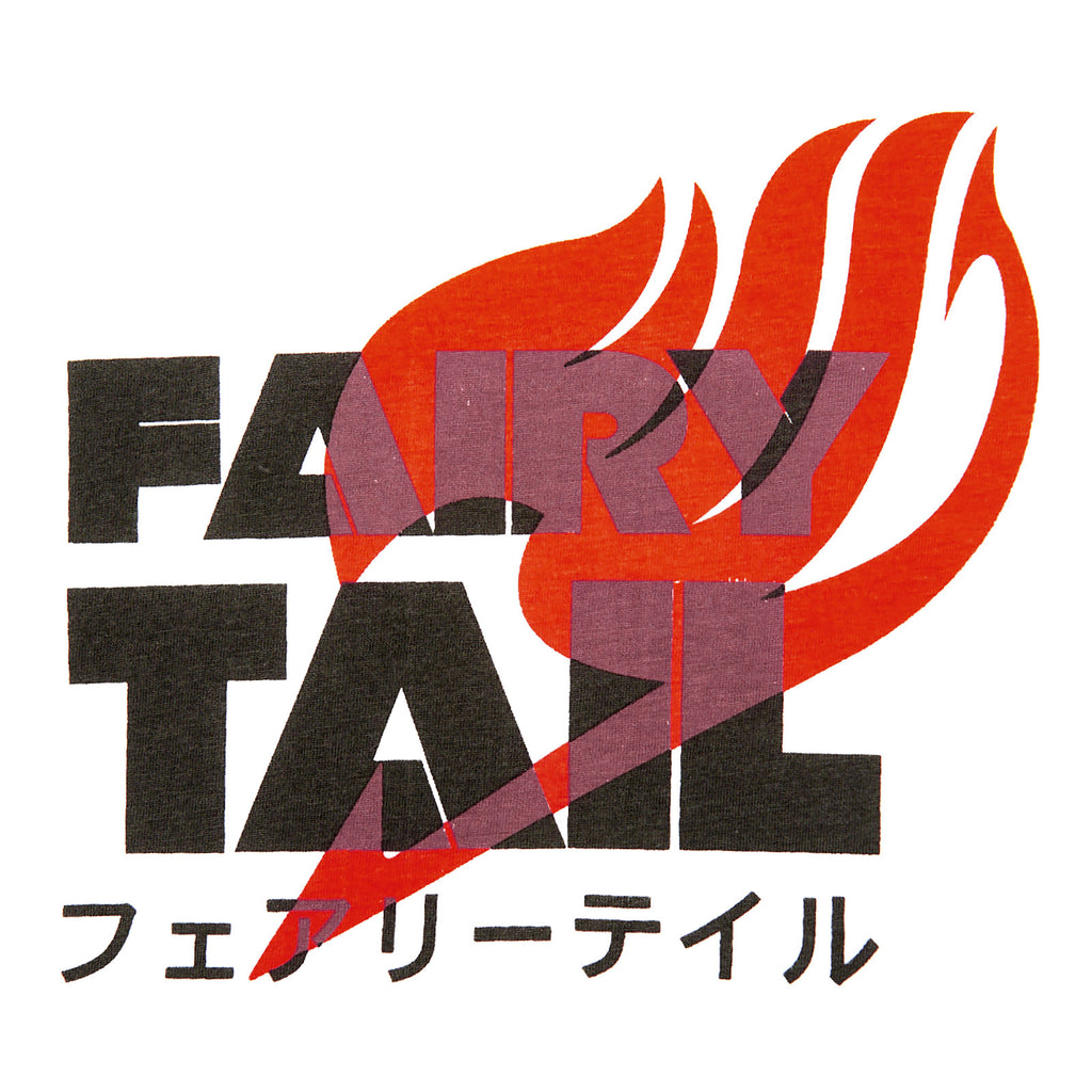 Imagen del producto Fairy Tail - Camiseta blanca con logo en Katakana