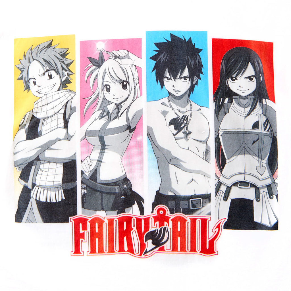 Imagen del producto Fairy Tail - Camiseta de equipo para mujer blanca