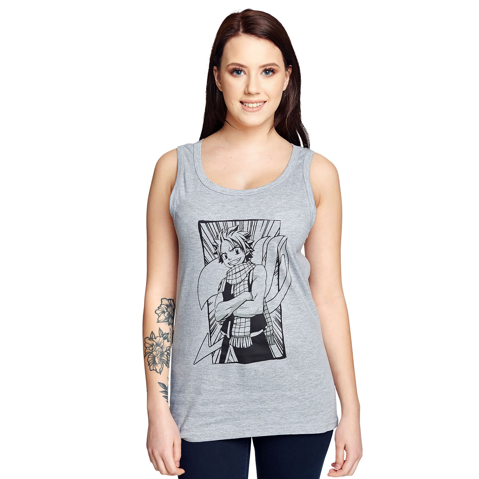 Product image Fairy Tail - Natsu Dragneel Tank Top grey