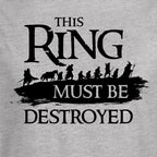Imagen del producto El Señor de los Anillos - Camiseta de los Compañeros gris