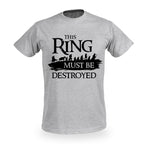 Imagen del producto El Señor de los Anillos - Camiseta de los Compañeros gris