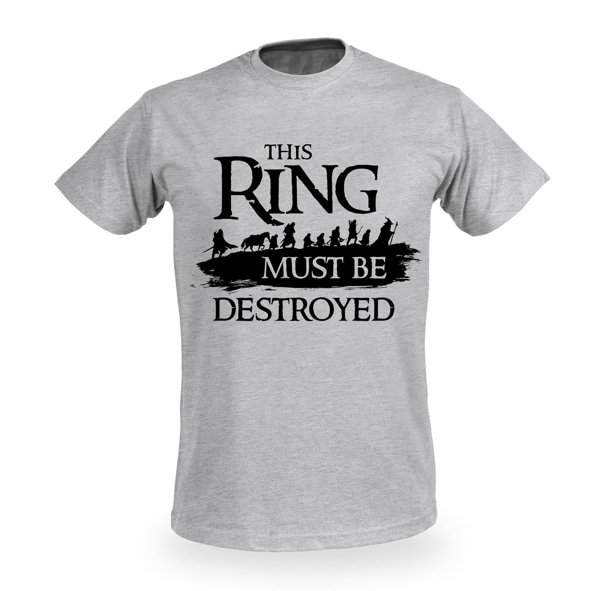 Imagen del producto El Señor de los Anillos - Camiseta de los Compañeros gris