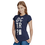 Imagen del producto Doctor Who - Camiseta DCTR para mujer azul