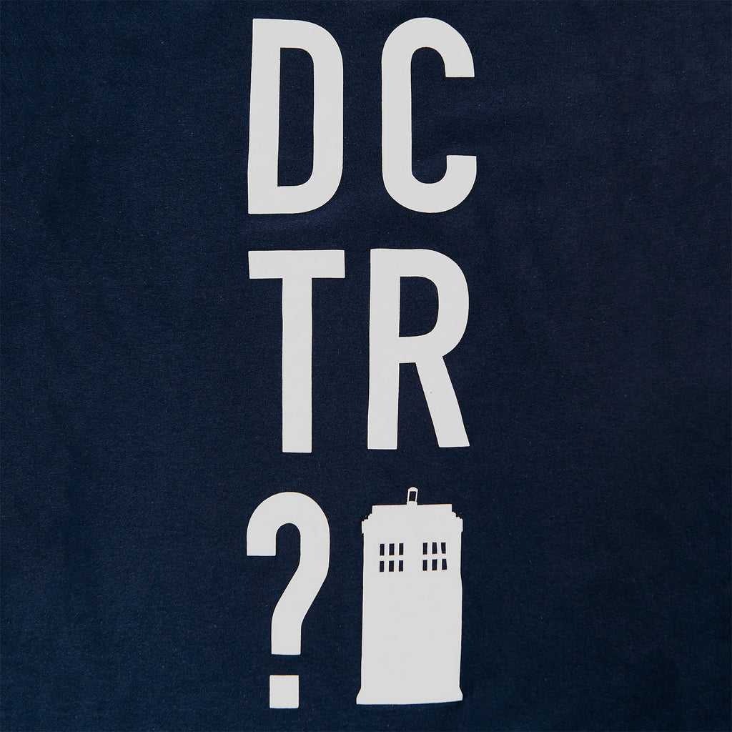 Imagen del producto Doctor Who - Camiseta DCTR para mujer azul