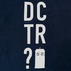 Imagen del producto Doctor Who - Camiseta DCTR para mujer azul