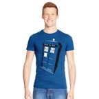 Product image Doctor Who - Tardis Police Box T-Shirt Blue