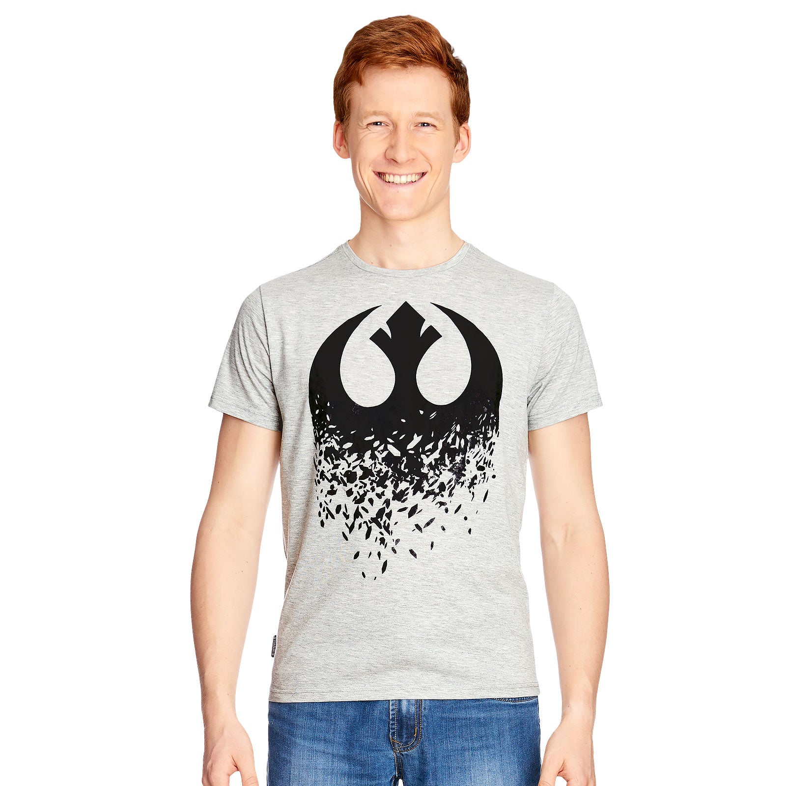 Imagen del producto Star Wars - Camiseta con logo rebelde roto
