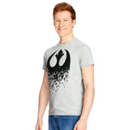 Imagen del producto Star Wars - Camiseta con logo rebelde roto