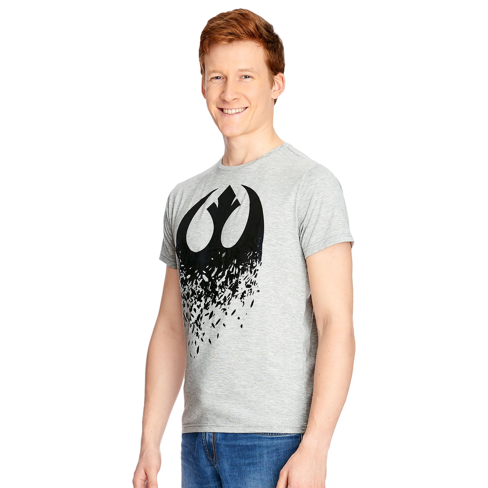 Imagen del producto Star Wars - Camiseta con logo rebelde roto