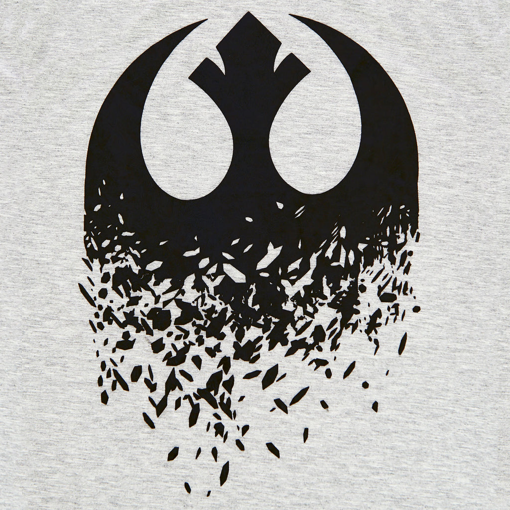 Imagen del producto Star Wars - Camiseta con logo rebelde roto
