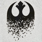 Imagen del producto Star Wars - Camiseta con logo rebelde roto