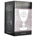 Imagen del producto Juego de Tronos - Copa de Vino 'Bebe y Sabes'