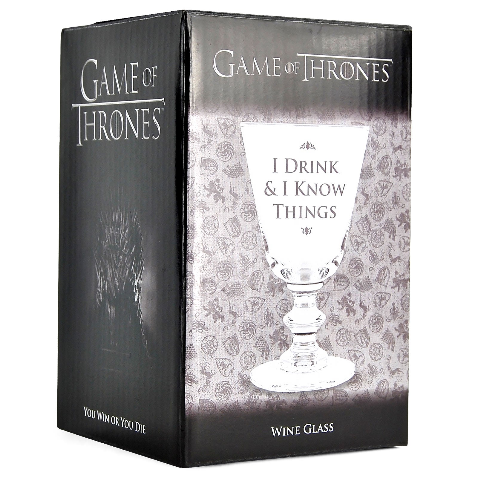 Imagen del producto Juego de Tronos - Copa de Vino 'Bebe y Sabes'
