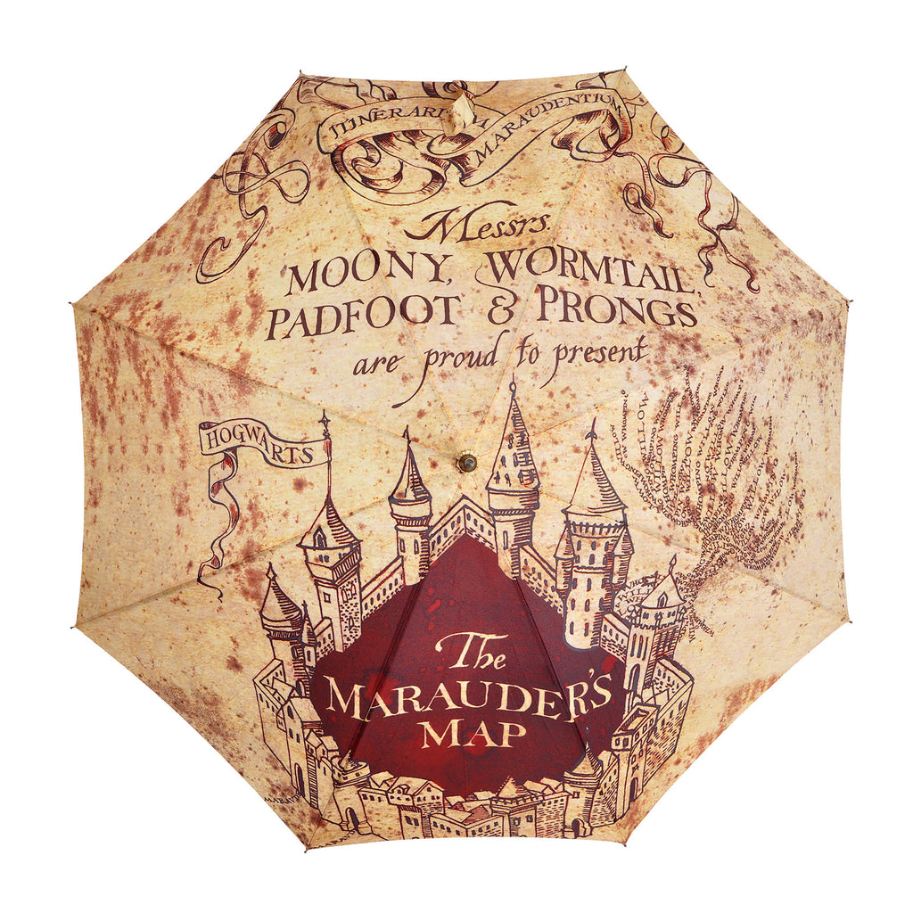 Imagen del producto Harry Potter - Paraguas beige del Mapa del Merodeador