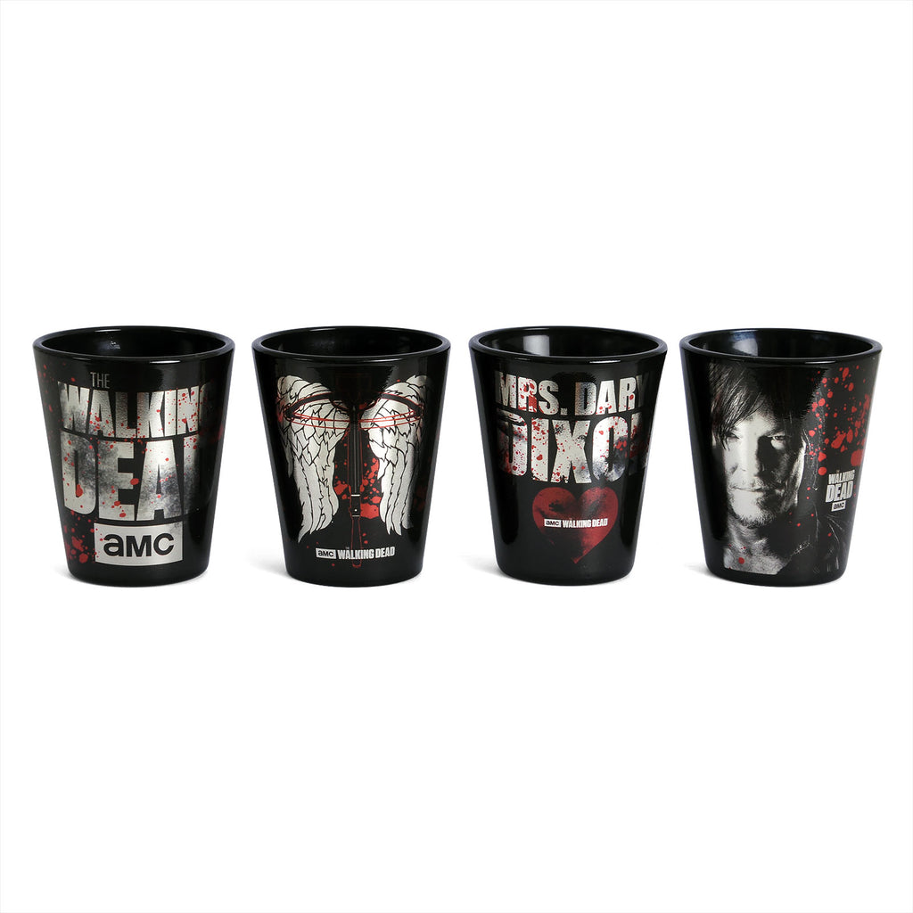 Imagen del producto Walking Dead - Juego de vasos Daryl Dixon de 4 piezas