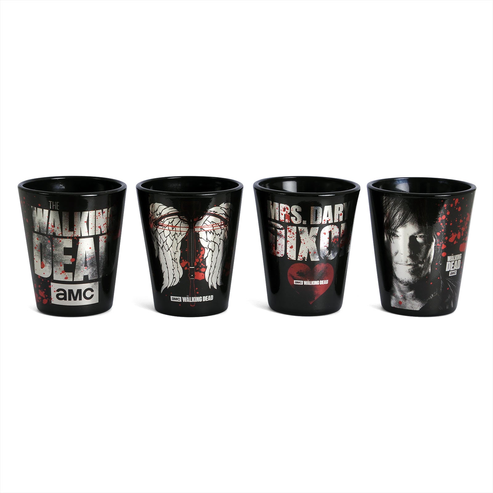 Imagen del producto Walking Dead - Juego de vasos Daryl Dixon de 4 piezas
