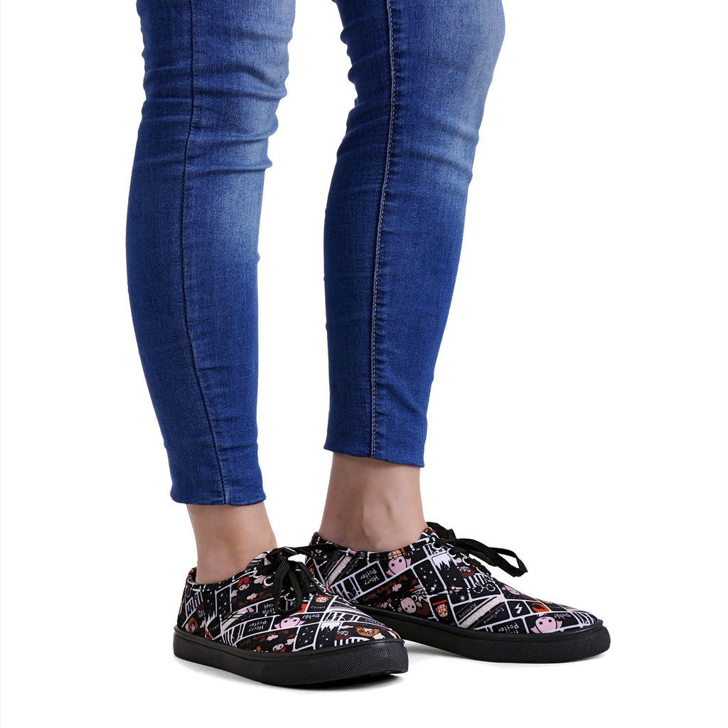 Imagen del producto Harry Potter - Zapatillas Chibi para mujer