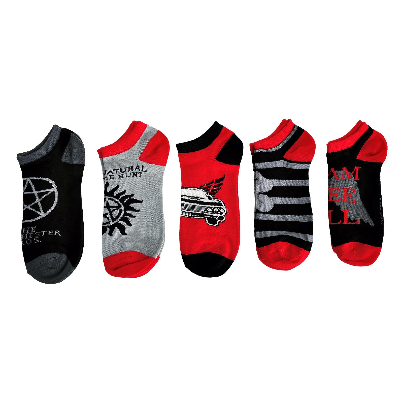 Imagen del producto Supernatural - Set de 5 calcetines