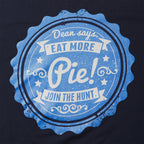 Imagen del producto Supernatural - Camiseta azul Eat More Pie