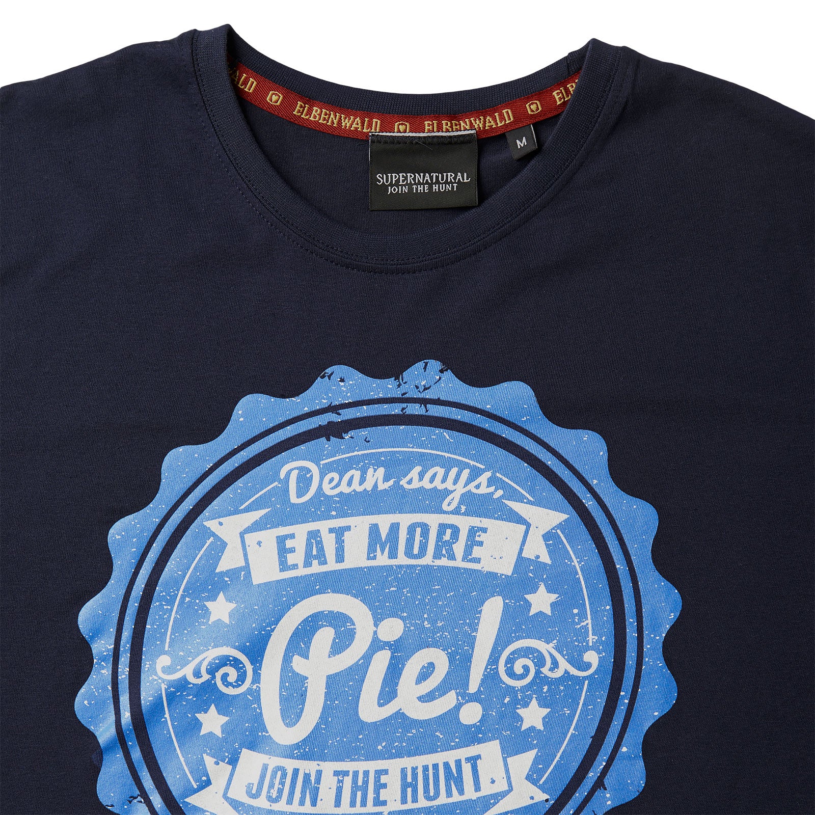 Imagen del producto Supernatural - Camiseta azul Eat More Pie