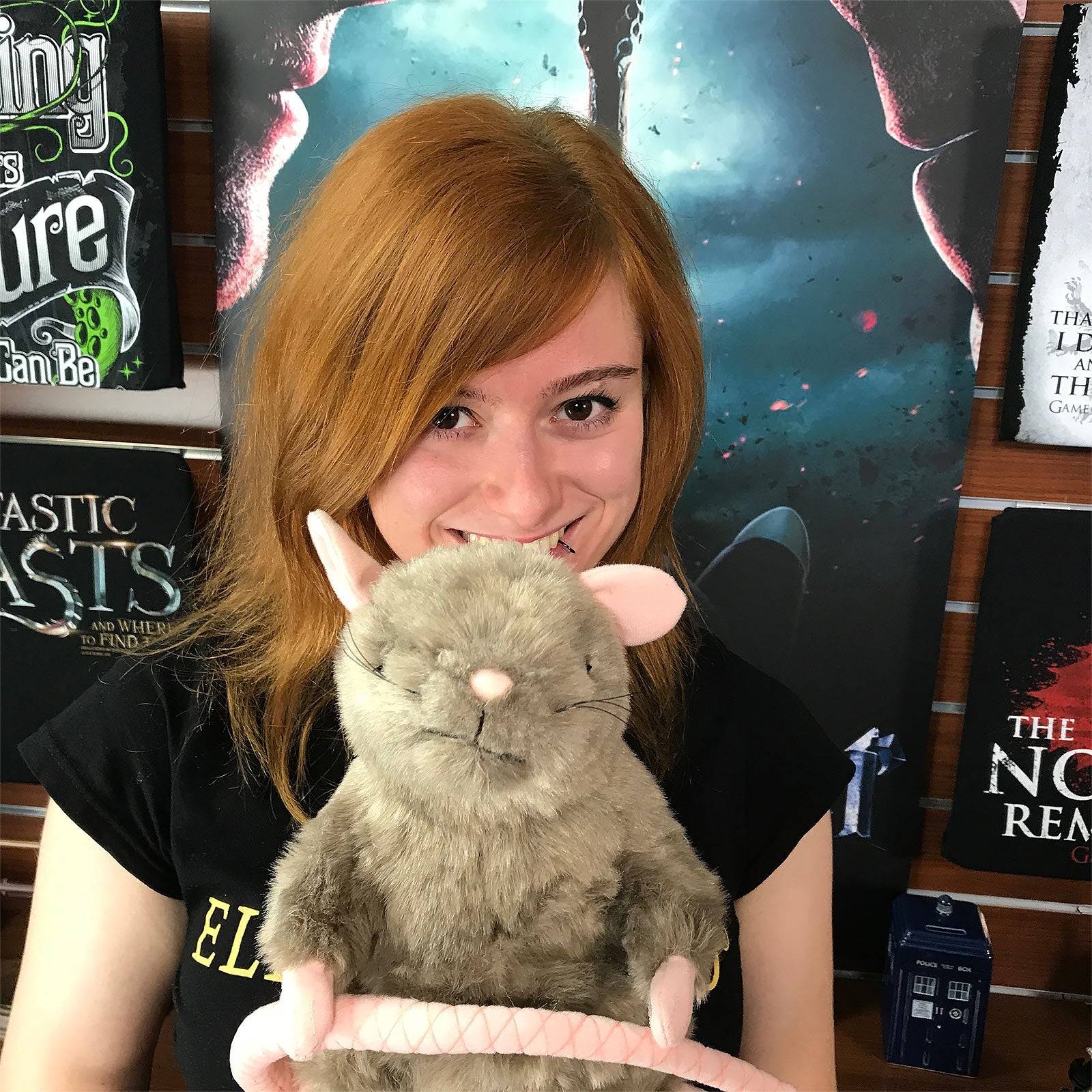 Imagen del producto Harry Potter - Rata Scabbers Figura de Peluche 28 cm