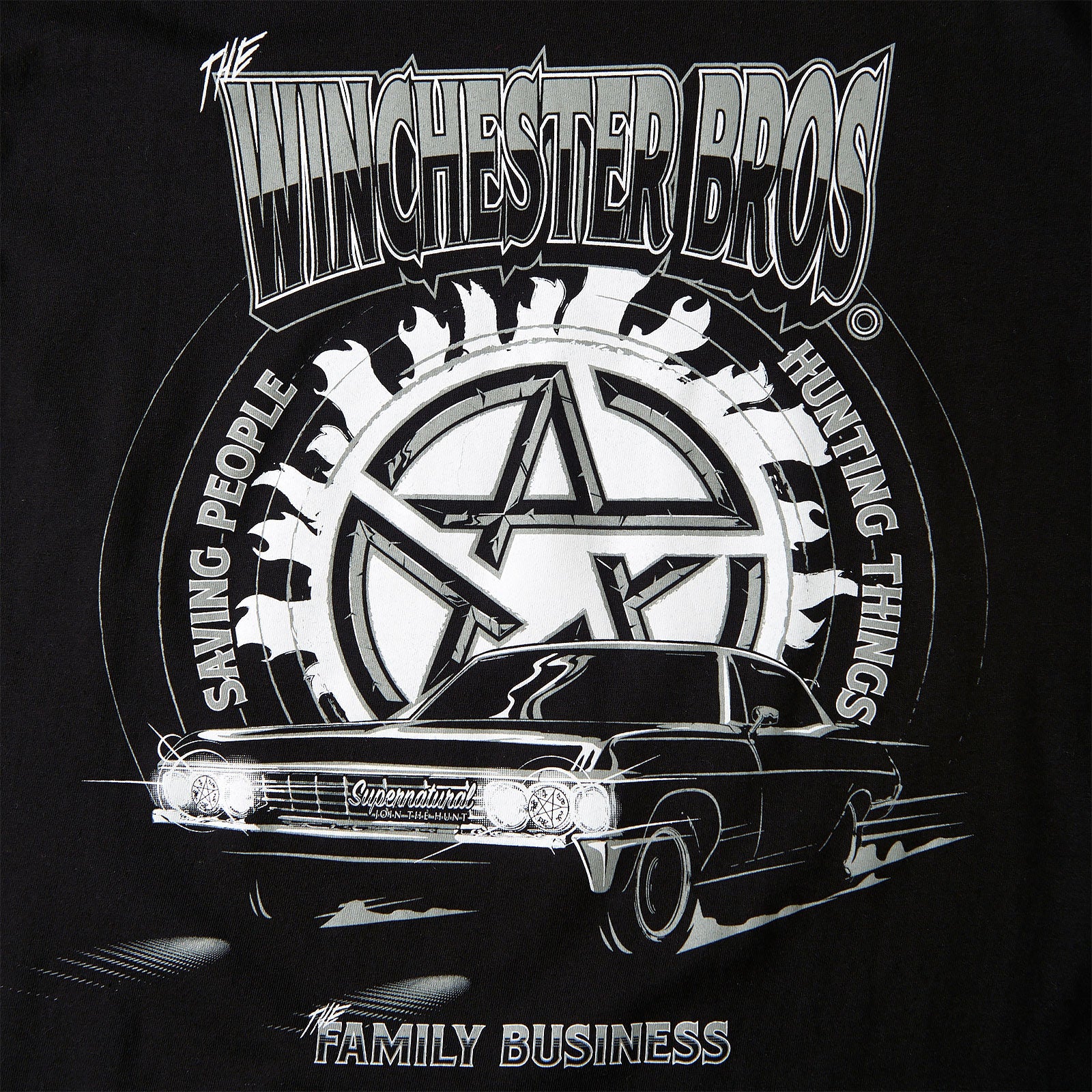 Imagen del producto Supernatural - Camiseta Winchester Bros negra