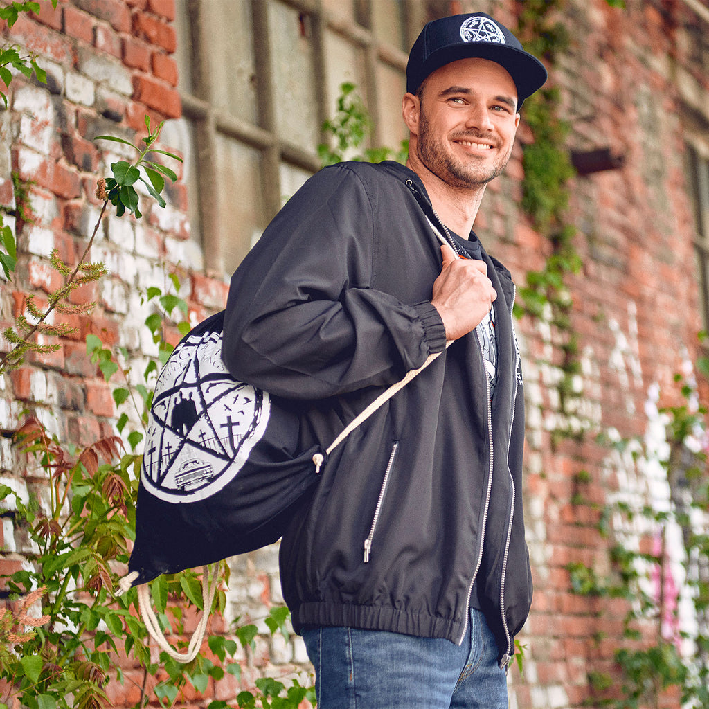 Imagen del producto Supernatural - Bolsa de deporte Pentagrama negro
