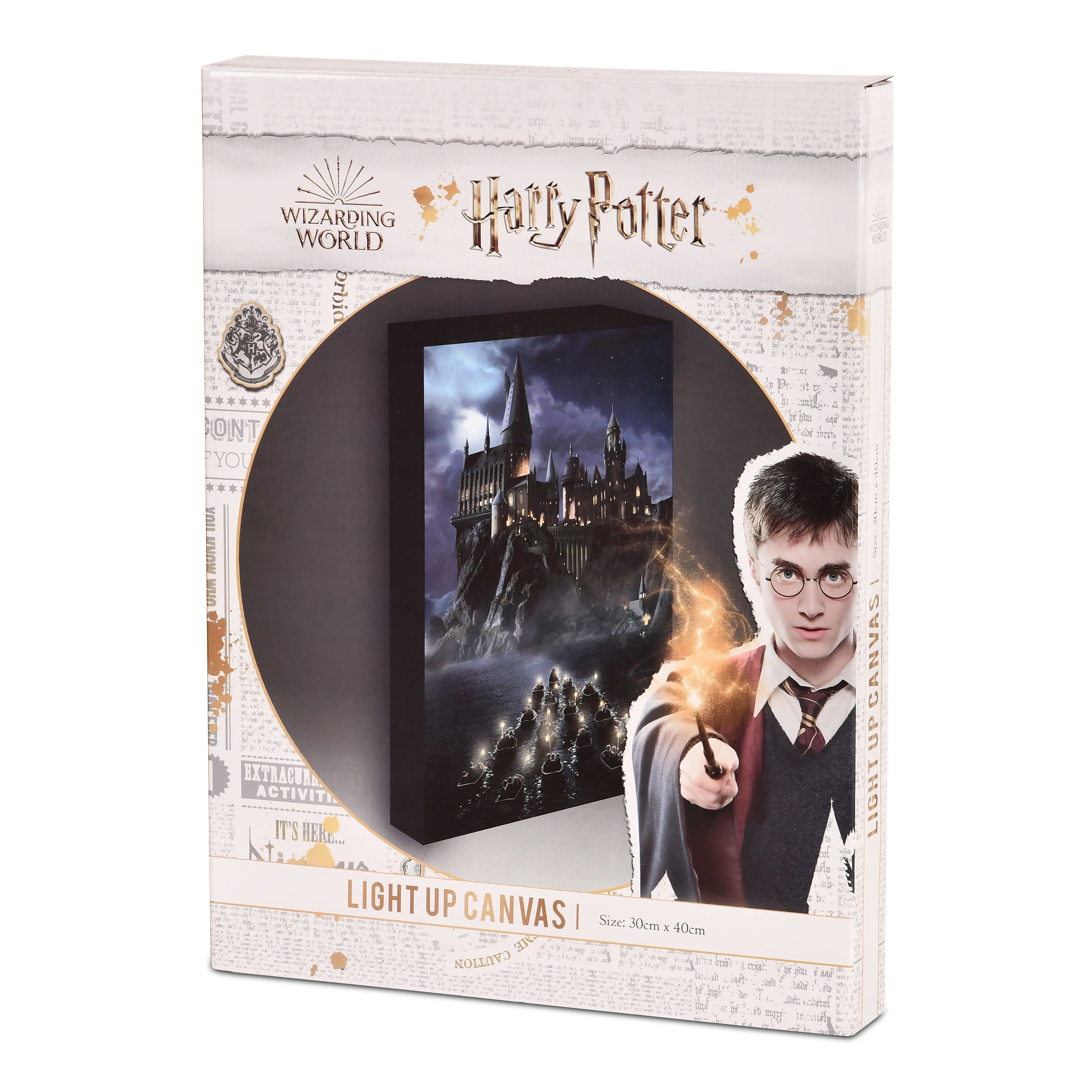 Imagen del producto Harry Potter - Mural de Hogwarts con luz