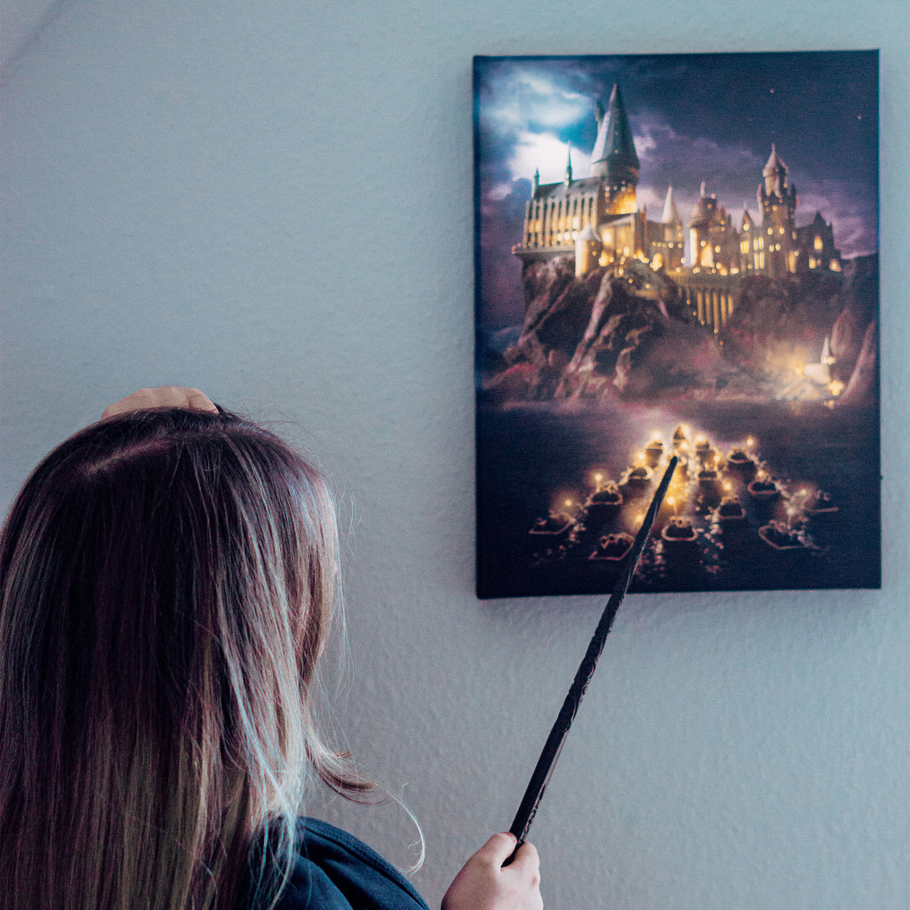 Imagen del producto Harry Potter - Mural de Hogwarts con luz