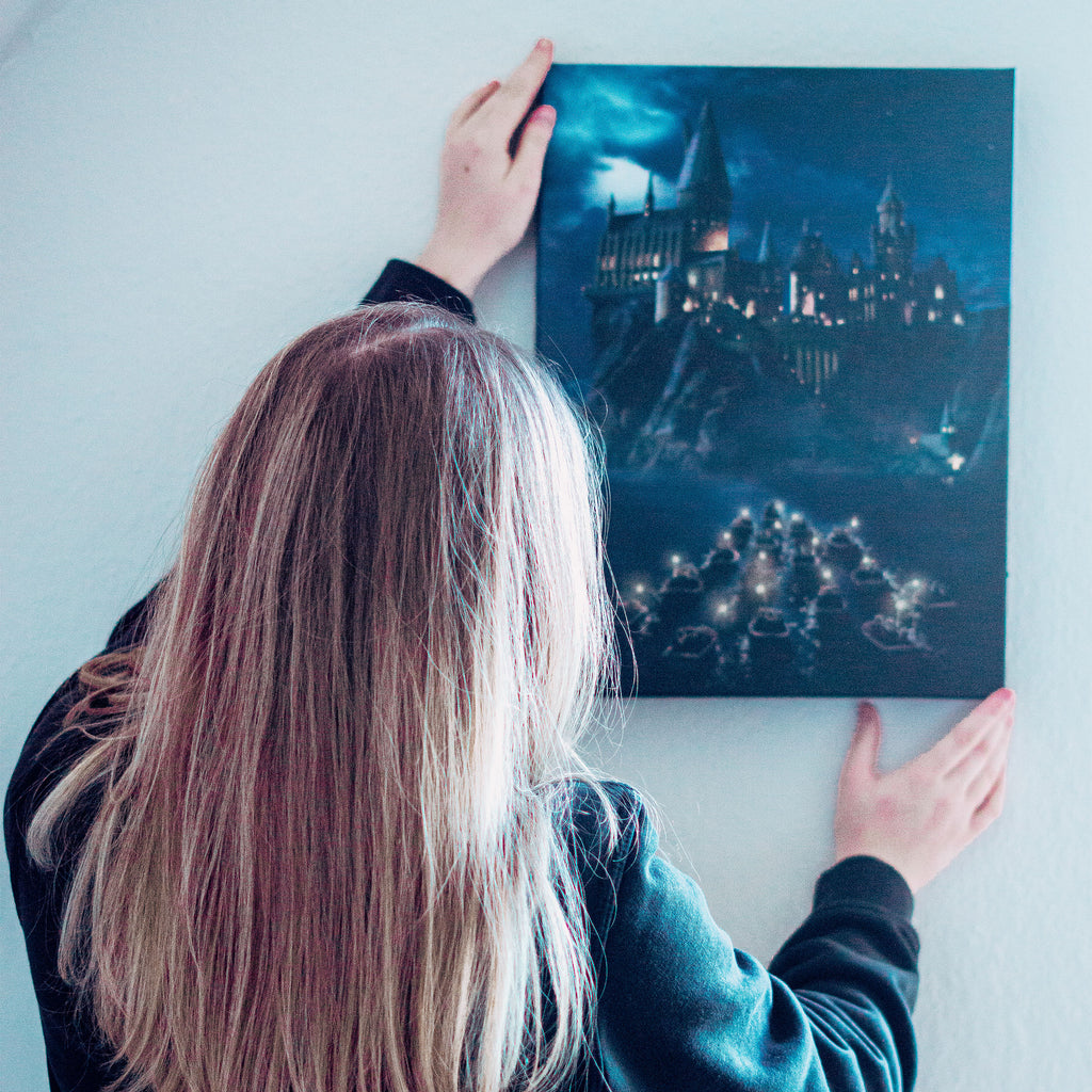 Imagen del producto Harry Potter - Mural de Hogwarts con luz