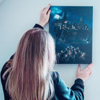 Imagen del producto Harry Potter - Mural de Hogwarts con luz