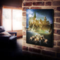 Imagen del producto Harry Potter - Mural de Hogwarts con luz